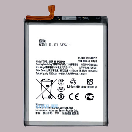 EB-BA336ABY Original Capacity Li-ion Battery for Samsung Galaxy A53 5G A53 5000mAh