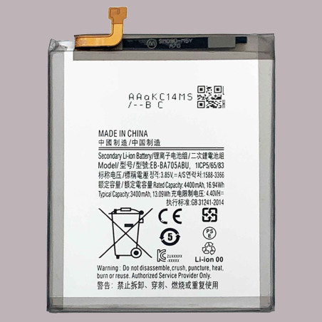 EB-BA705ABU Original Capacity Li-ion Battery for Samsung Galaxy A70 A70S A707 4500mAh