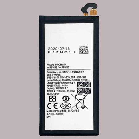 EB-BA720ABE Original Capacity Li-ion Battery for Samsung Galaxy A720 A7 2017 3600mAh