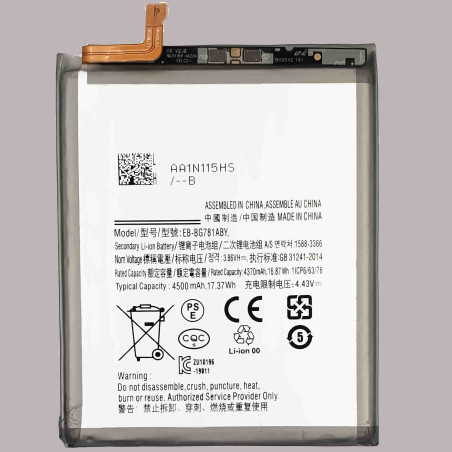 EB-BG781ABY Original Capacity Li-ion Battery for Samsung Galaxy S20 FE 5G S20 Fan Edition A52(5G) 4500mAh