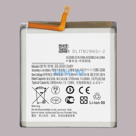 EB-BS912ABY Original Capacity Li-ion Battery for Samsung Galaxy S23 China Edition 3900mAh