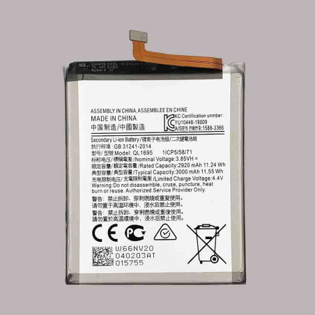 QL1695 Original Capacity Li-ion Battery for Samsung Galaxy A01/A015/A01S 3000 mAh