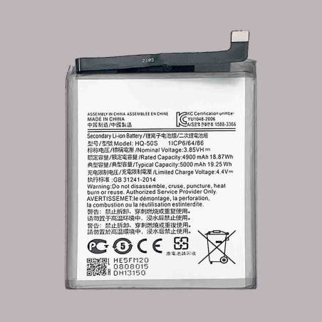 HQ-50S Original Capacity Li-ion Battery for Samsung Galaxy A02S/M02S(M025)/F02S(A025)/A03S(A037)/A027 5000 mAh